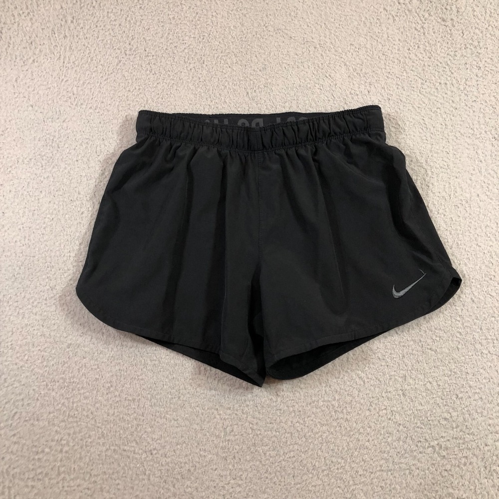 nike dri-fit shorts womens XS black active running gym workout